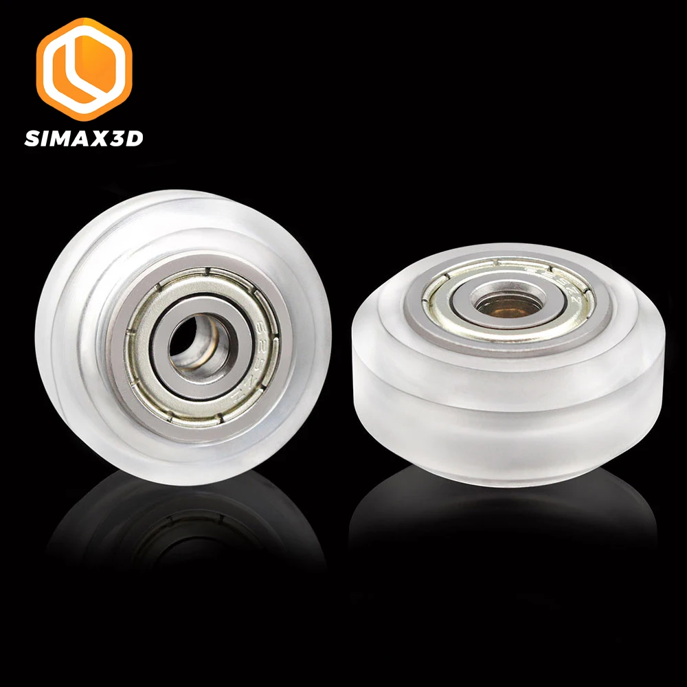 Пластиковый шкив SIMAX3D Clear POM из поликарбоната с линейным подшипником 625zz для 3D