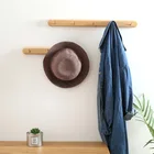 Экологически чистые скандинавские деревянные крючки для пальто, натуральная настенная вешалка, крючок для шляпы, одежды, сумок, полка для хранения, держатель для ключей, крючок-органайзер для дома