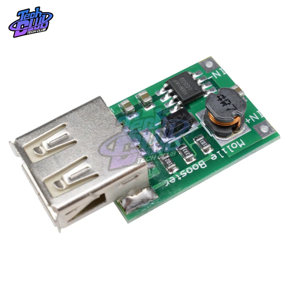 

Плата зарядного устройства для литиевых батарей 2 в-5 в до 5 В, 1200 мА, USB-преобразователь с повышением на выходе, мини-модуль питания для телефо...