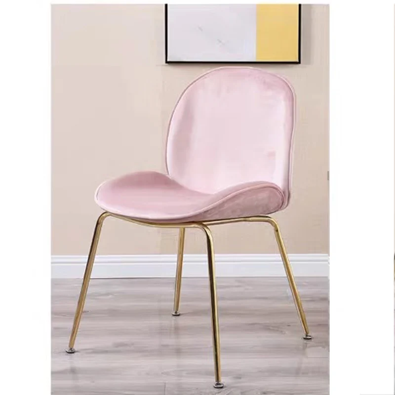 Обеденный стол с фланелевым бархатным покрытием Кухонное кресло ножками из