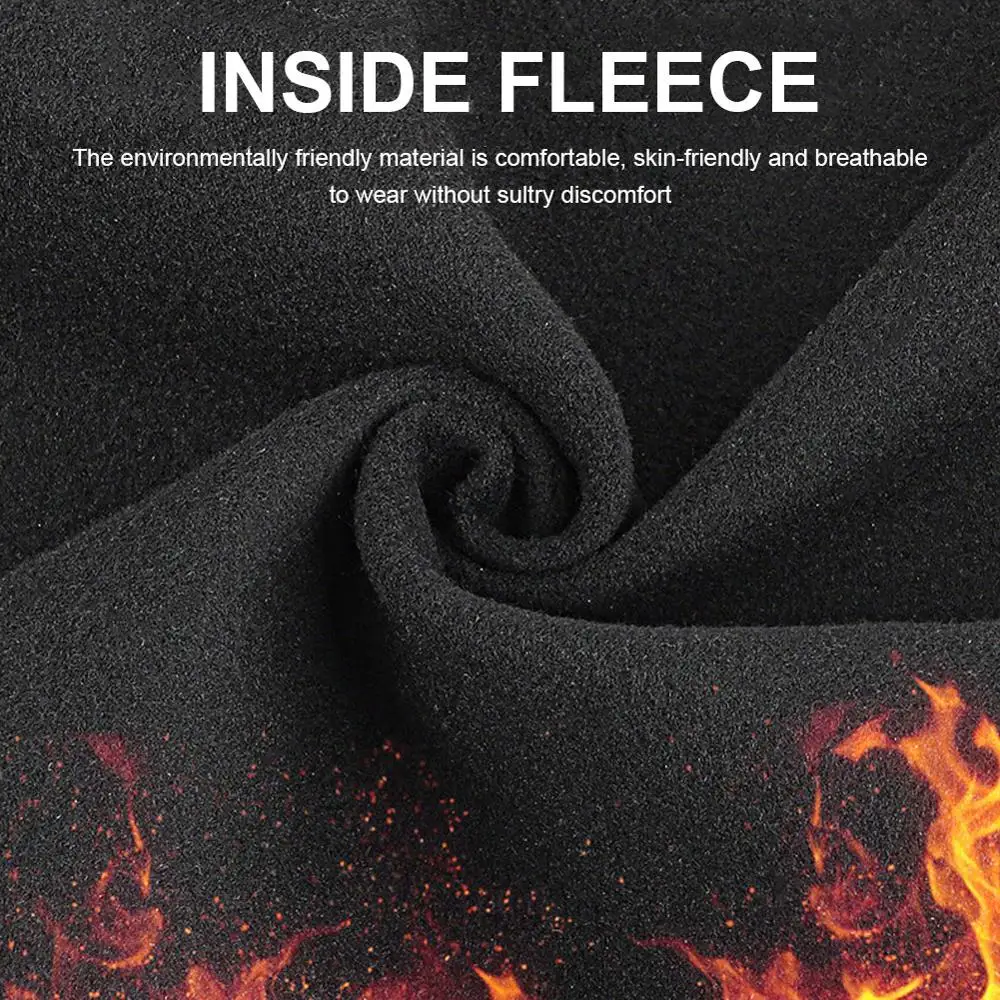 Зимняя спортивная шапка с черепом s ветрозащитная и теплая велосипедная на шлем