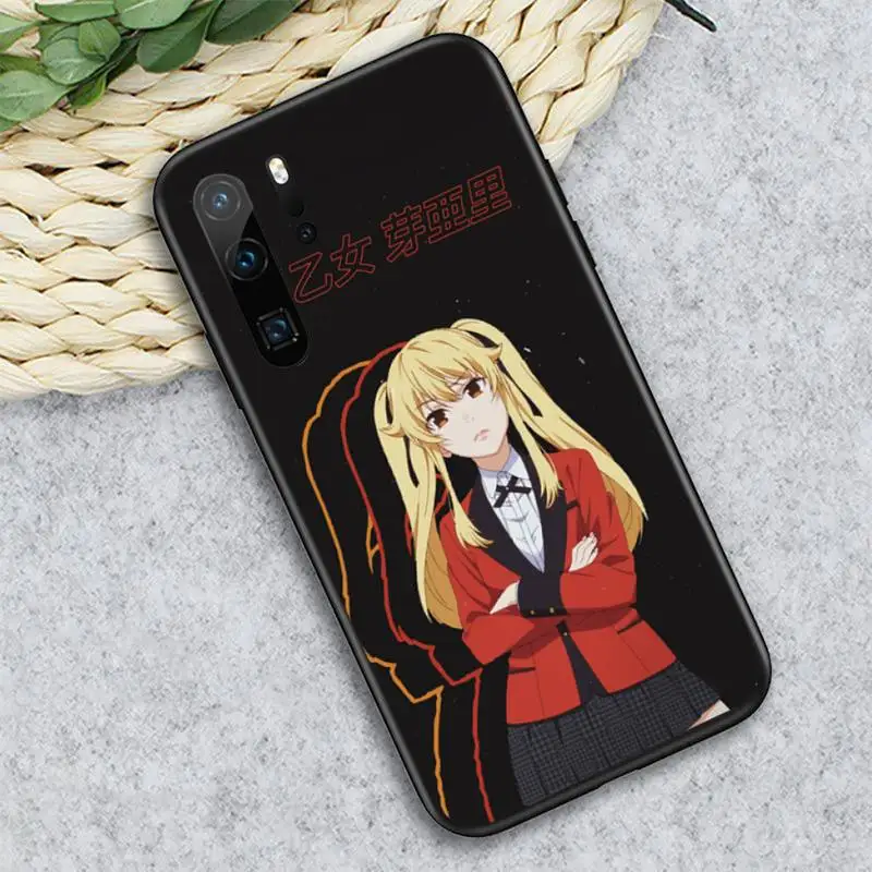 

Meari Saotome Kakegurui Jabami Yumeko anime Phone Case For Huawei honor Mate P 10 20 30 40 i 9 8 pro x Lite smart 2019 nova 5t