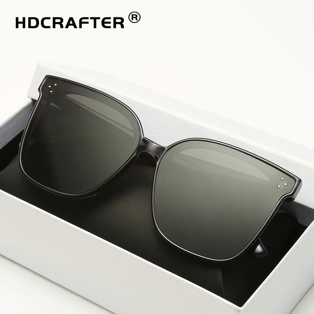 

HDCRAFTER 2020 New Sunglasses For Women TR90 Oversized Square Brand Designer Mirror Sun Glasses Vintage Modis Oculos
