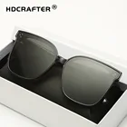HDCRAFTER 2020 Новые солнцезащитные очки для женщин TR90 негабаритные квадратные брендовые дизайнерские зеркальные солнцезащитные очки винтажные Modis Oculos