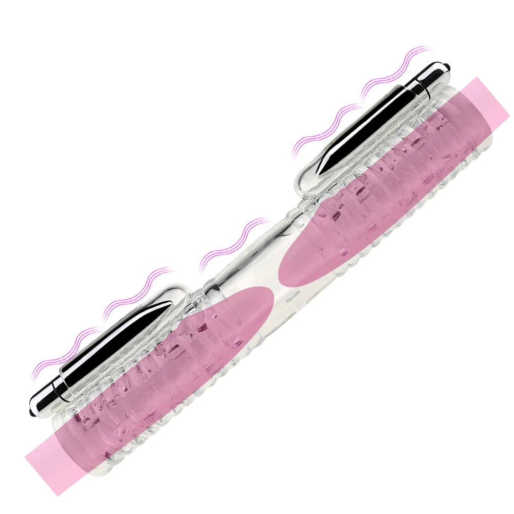 Силиконовый насос для пениса с двойной головкой вибратор массажер секс игрушка