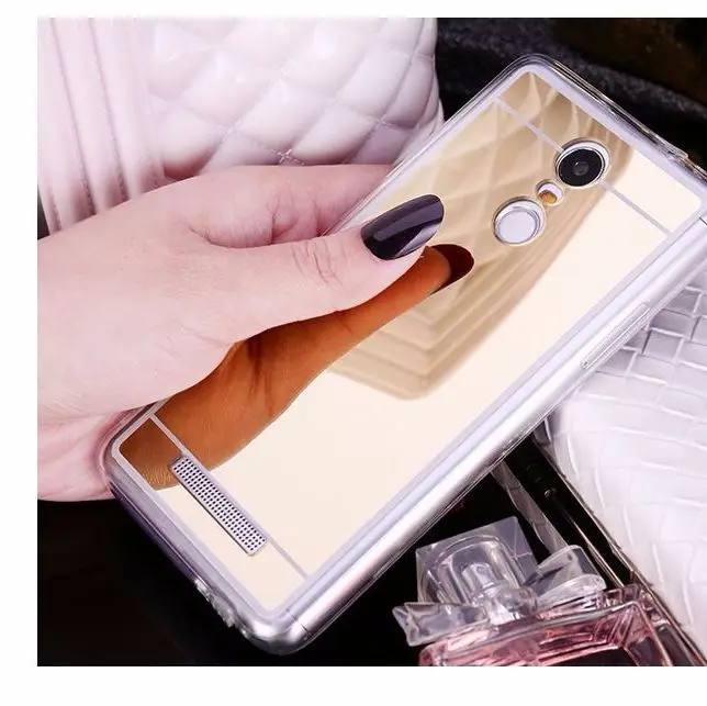 UPaitou mi rror ТПУ чехол для спортивной камеры Xiao mi Red mi 4A 3S Y1 S5 Примечание 5A 4 4X3 Pro Prime mi 8 SE Max 2 2S 5X A1 mi x 6 6X5 5C 5S плюс Чехол - Цвет: Золотой