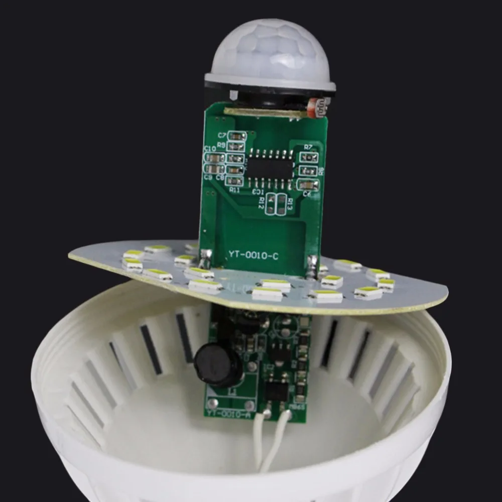 E27/B22 LED PIR Motion Sensor Lamp 5W/7W/9W Super Brightness Infrared Human Body Induction Bulb 2017 Top Sale | Освещение
