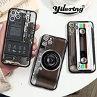 Забавный Модный чехол для телефона с имитацией камеры для iPhone 12 11 13 Pro Max, чехол для iPhone 7 8 Plus SE 2 X XS Max XR 12 13 mini, чехол