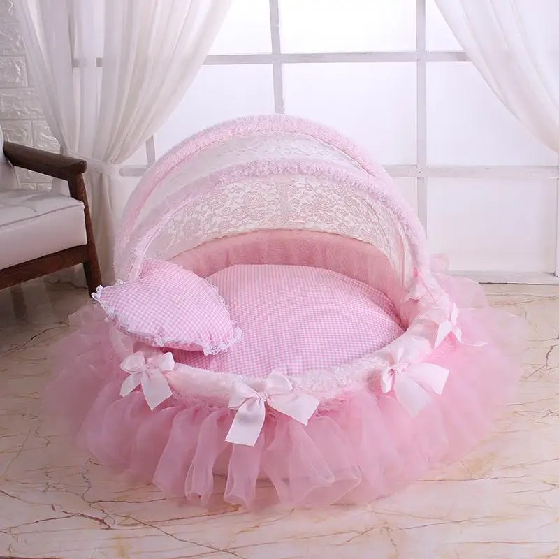 Всесезонная люлька для питомца съемная будка кошек собачья Конура-постель