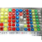 Прозрачная Кнопка 24 мм 30 мм, японский оригинальный Sanwa OBSC-30 прочный многоадресный MAME Jamma, игровой торговый автомат, аркадный переключатель