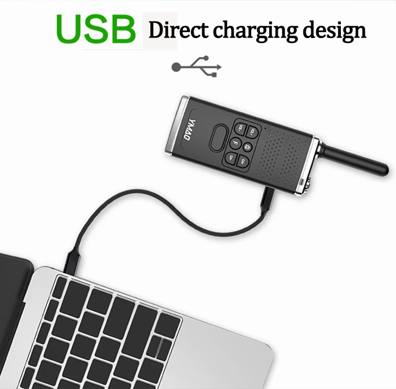 6 шт.) YMAO M1 портативная рация 6 Вт высокомощная UHF портативная ветчина фонарик радио коммуникатор КВ трансивер