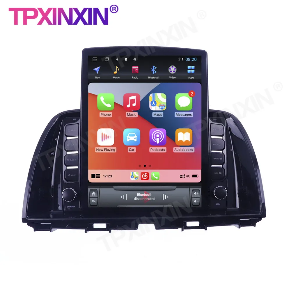 구매 마쓰다 CX-5 2018 + 안드로이드 라디오 무선 Carplay 터치 스크린 범용 스테레오 수신기 6 + 128G 자동차 라디오 플레이어 테슬라 스타일