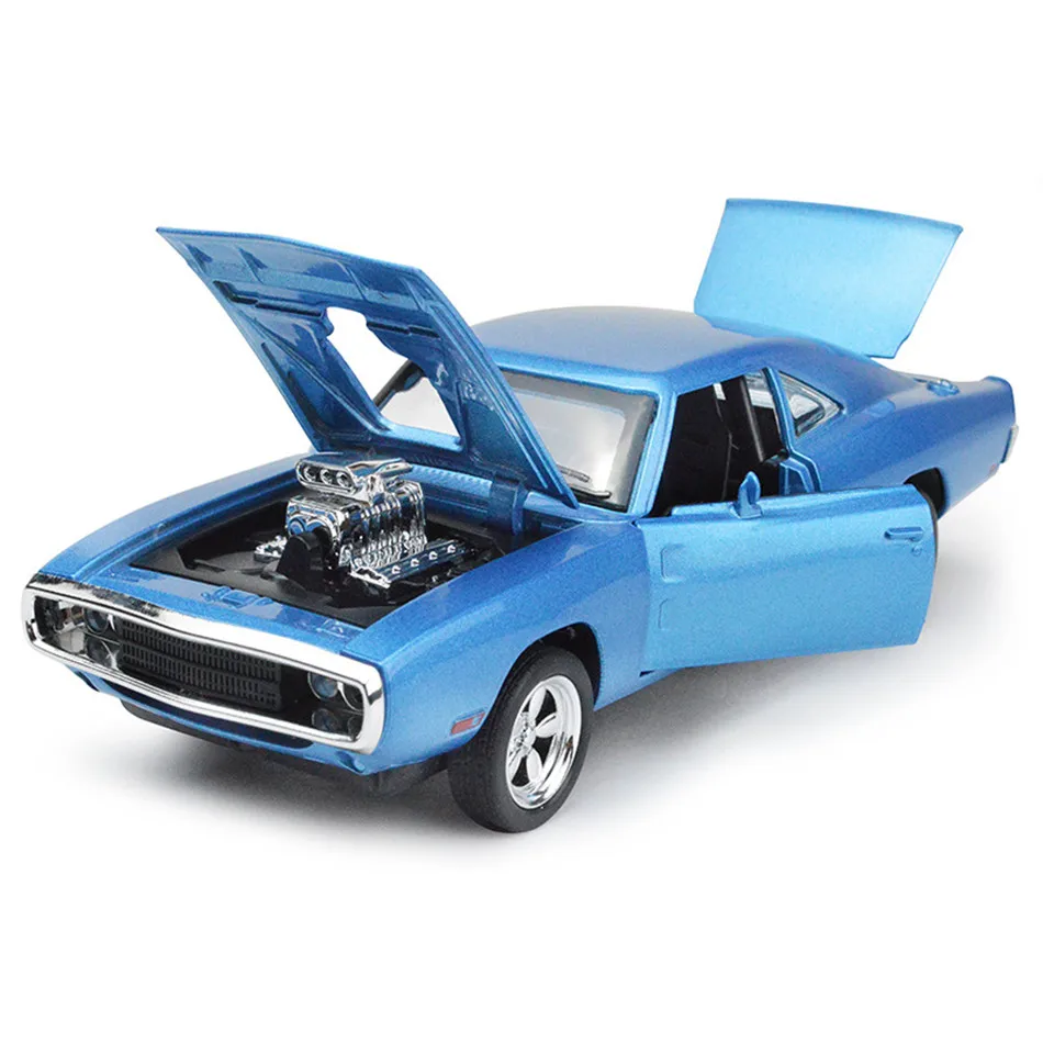

Mini Auto 1:32 For Dodge Charger The Fast And The Furious Alloy Car Models Kids Toys Metal Car Sound And Light Pull-back Vehicle