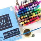 Маркер для каллиграфии TOMBOW AB-T, японский, 108 цветов, товары для рукоделия