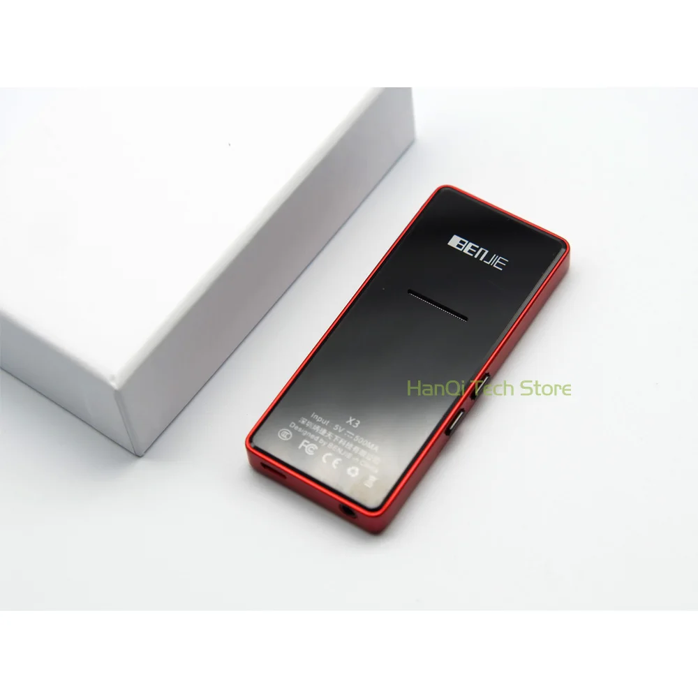BENJIE X3 металлический Bluetooth MP3-плеер портативный музыкальный плеер со встроенным динамиком fm-радио, электронная книга, часы 20 шт./партия