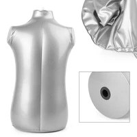 childrens inflatable model silver kid half body inflatable mannequin for clothing display dummy torso fashion model