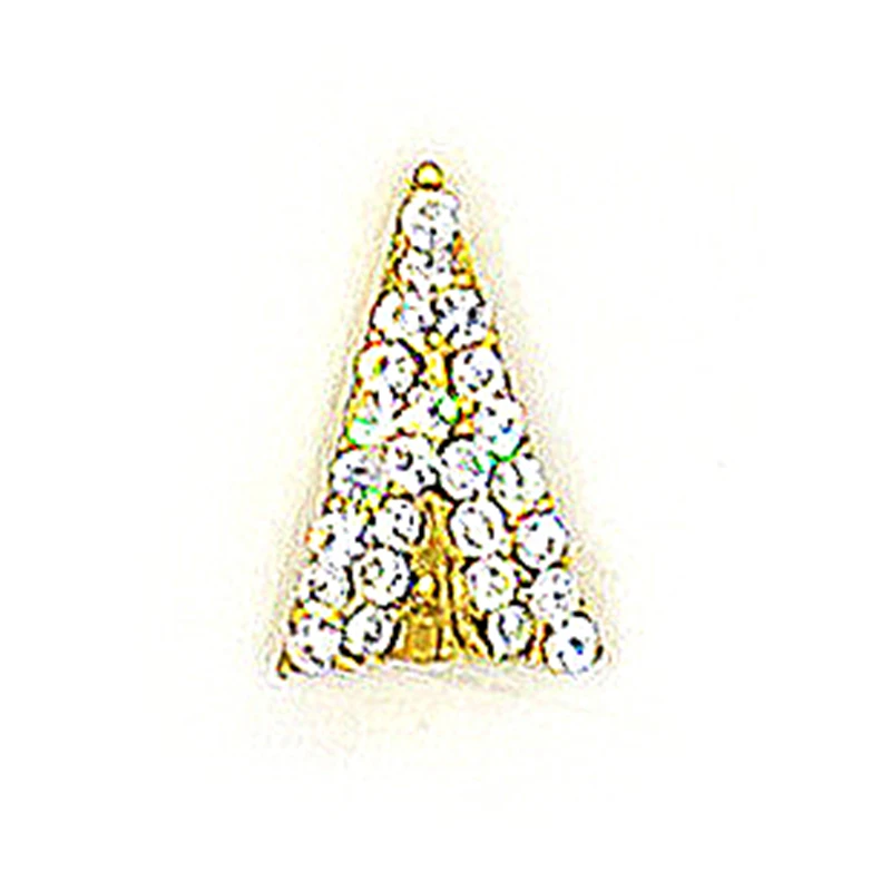 

1PCS 20 Sizes Rhinestones Hollowed-out nail paste Flat Back Nail Rhinestone 3D Nail Art Decoration DIY Tool