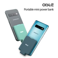 oisle 4225mah type c battery charger case external usb c power bank mini charging case for samsung s8 s9 plus note8 huawei p30