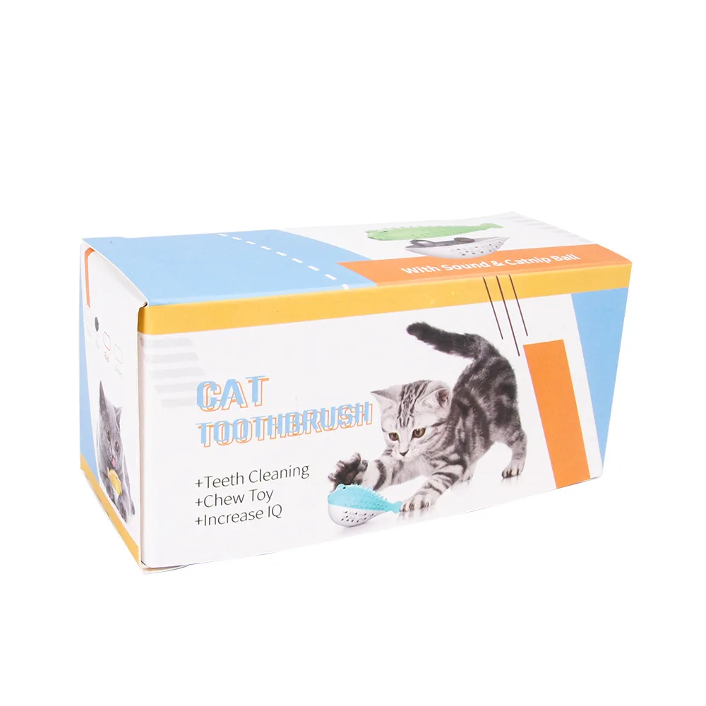 

Super Soft Silicone Mint Fish Pet Toys Catnip Toys Pet Product Clean Teeth Toothbrush Chew Cat Toys Cat Cleaning Pet Supplies