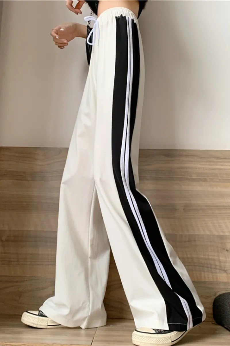 

Casual Wide Leg Pants Women's New Autumn High Waist Loose Thin Straight Tube Long Pants