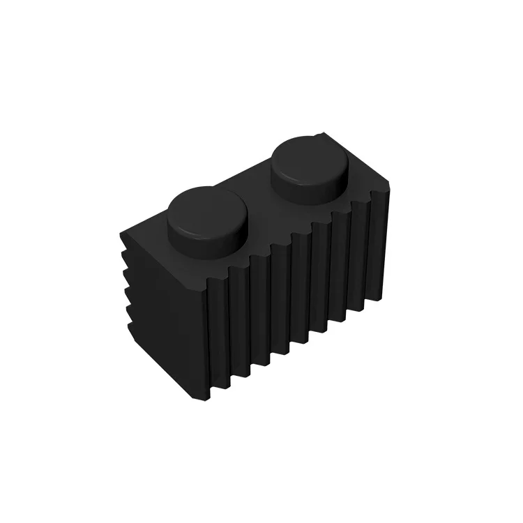 Строительные блоки POLYROYAL технические детали 1x2 рифленый кирпич MOC совместимы с