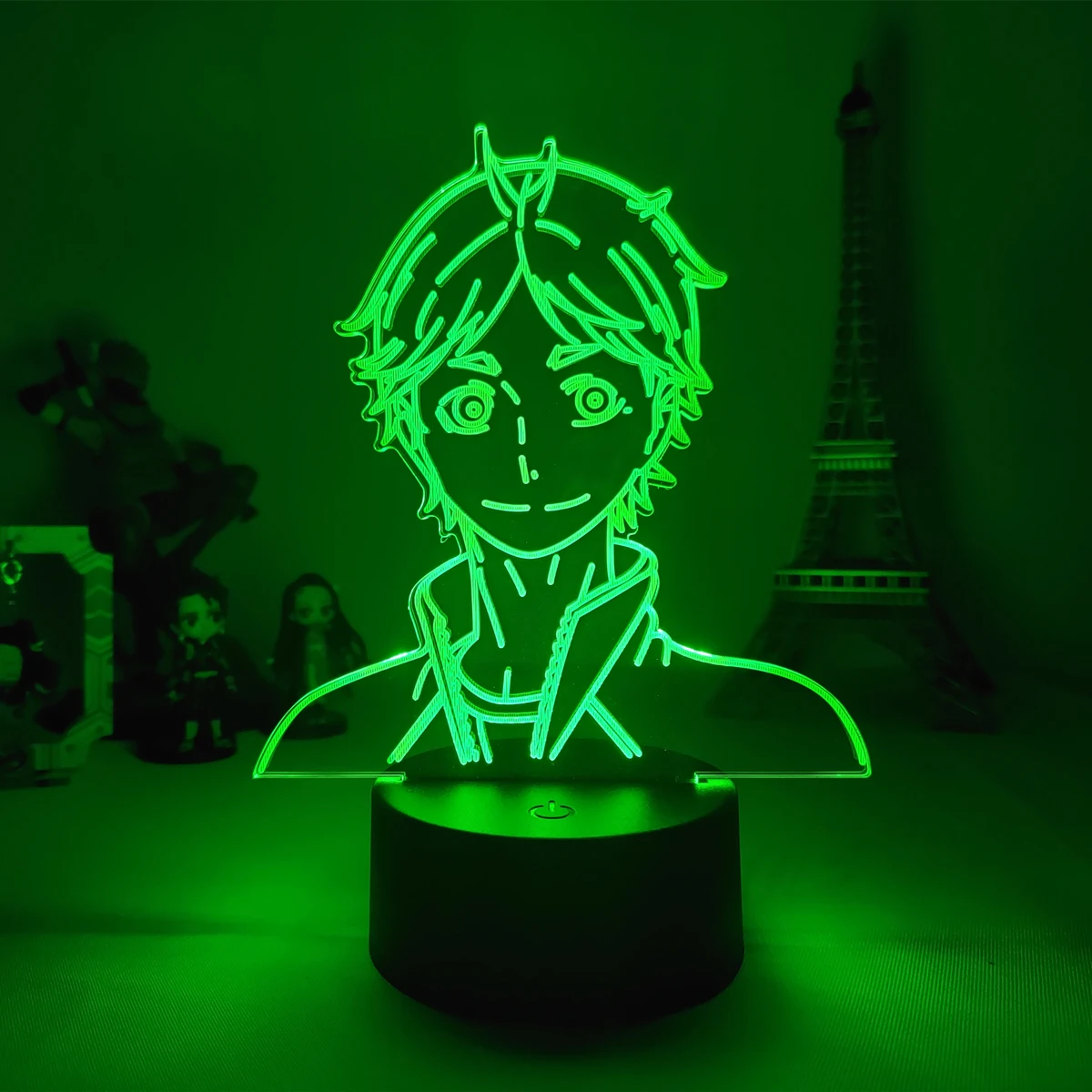 

Фигурка Аниме Haikyuu ToRU OIKAWA, светодиодный ночник, 3D настольная лампа манга Haikyu светильник для комнаты, Декор для дома, спальни, Декор, подарки д...