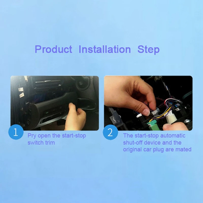 

Car Start Stop Switch Default Closer for Honda CRV 2017-2021 Auto Start-Stop Cancel Device Button Plug and Play Kit
