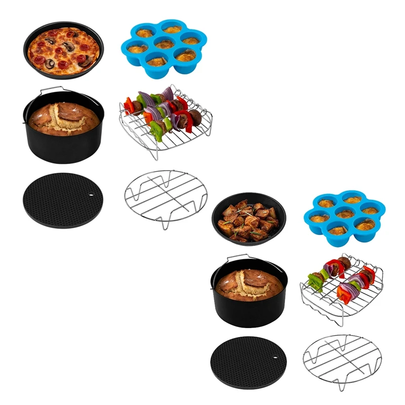

The Six-Piece Set Of Air Fryer Accessories Is Suitable For Philps Air Fryer
