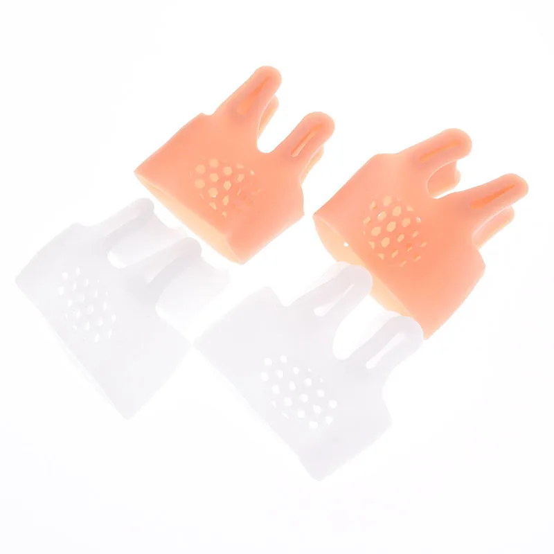 

Feet Care 1pair Silicone Sub Toe Thumb Corrector Gel Foot Corrector Toe Separator Thumb Valgus Protector