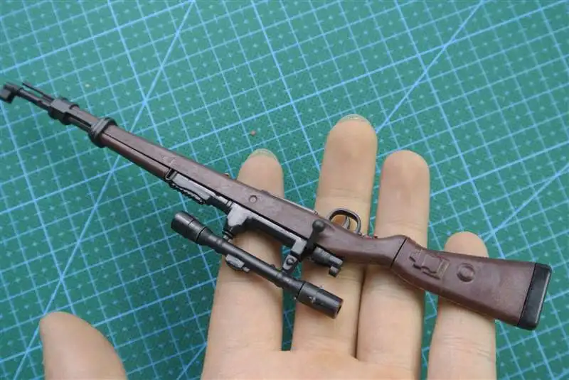1:6 KAR 98K Mauser винтовка пистолет Модель с покрытием пластик военная модель аксессуары для 1" экшн-фигурки дисплей коллекция