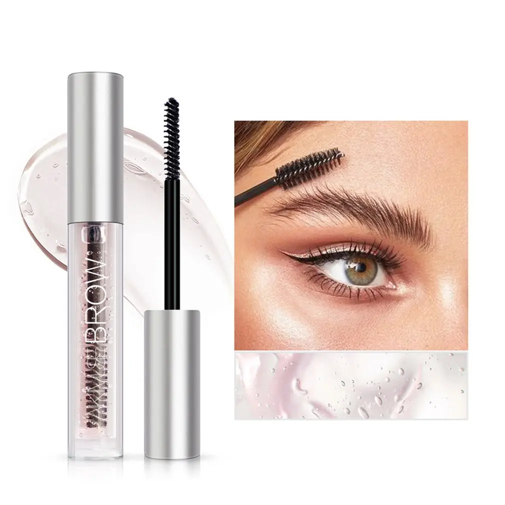 

Фиксирующий жидкий гель для бровей, водостойкая жидкость для укладки, защита от пота, прозрачные и увлажняющие брови