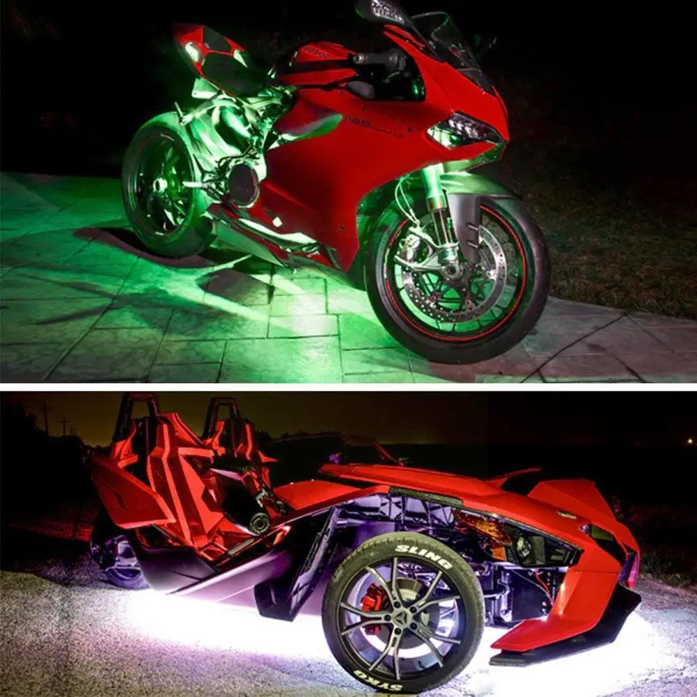 Умный стоп-сигнал L4Q9 светодиодная лампа с дистанционным управлением 6 RGB 36