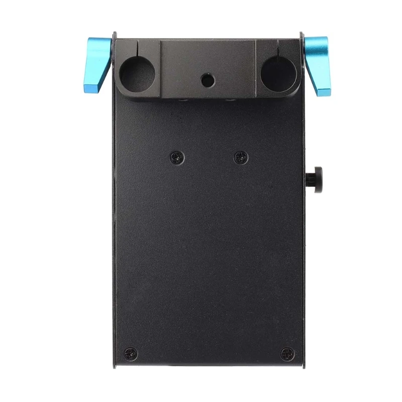 

V Mount Battery Plate Adapter with 15mm Dual Hole Rod Clamp NP-FW50 Dummy Battery for -Sony A7 A7S A7R A7II A7SII A7RII