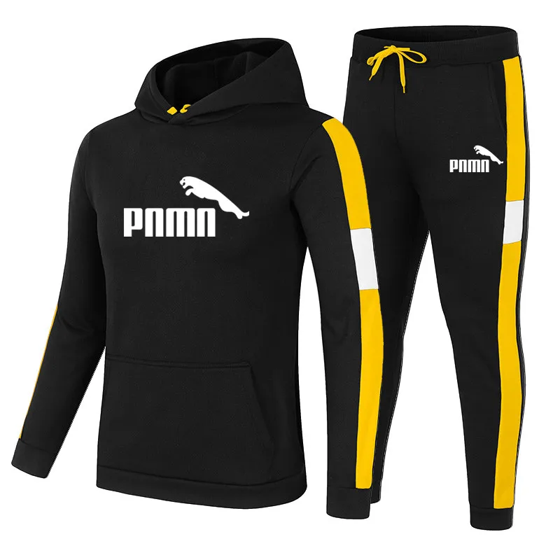 

Autumn And Winter New Men's Suit Sportswear 2-Piece Hoodie + Pants Jogging Fitness Sportswear Pullover Track Suit Sweater Set