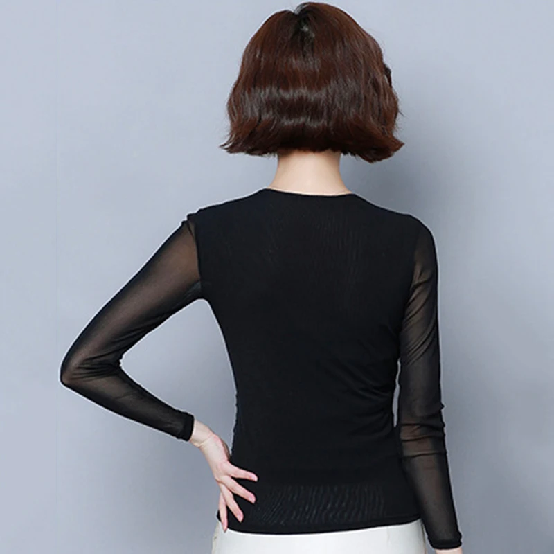 Топы для латиноамериканских танцев женские одежда Бальных тренировок с длинным