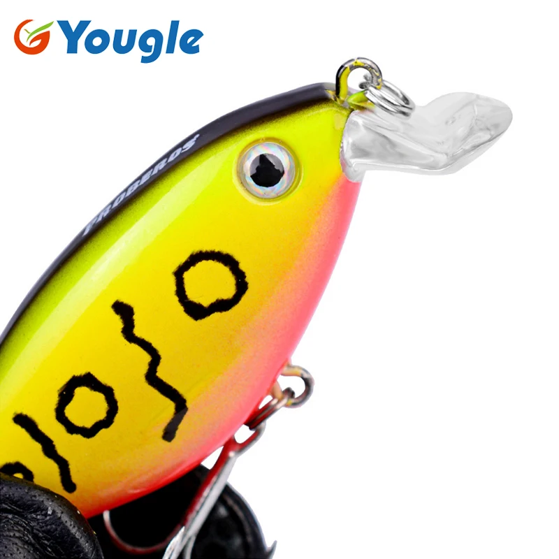 

YOUGLE Minnow Crankbait Fishing Lures Artificial Bait DW444 8.2cm 11g
