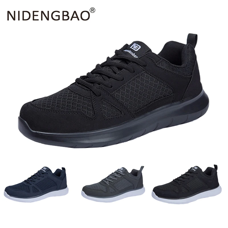 Новинка 2020 всесезонные сетчатые мужские кроссовки для бега легкая дышащая