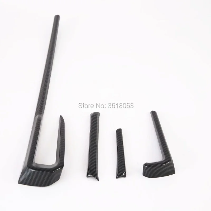 Для Mazda 3 2019 2020 углеродная Центральная панель управления Крышка Кондиционера