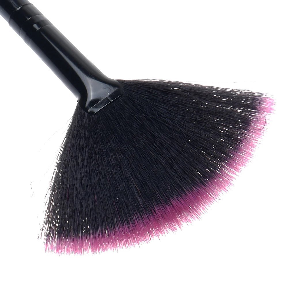 

1 Pc Fashion Fan Shape Makeup Brush Blending Highlighter Contour Face Powder Brushes Girl Women's Beauty Makeup Tools
