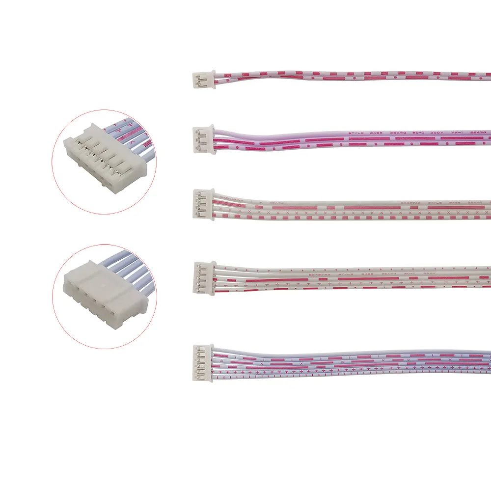10Pcs JST PH 2.0mm Pitch 2.0 Plug Cable Connector Double Head Wire Connectors 20CM 2P 3P 4P 5P 6Pin | Обустройство дома