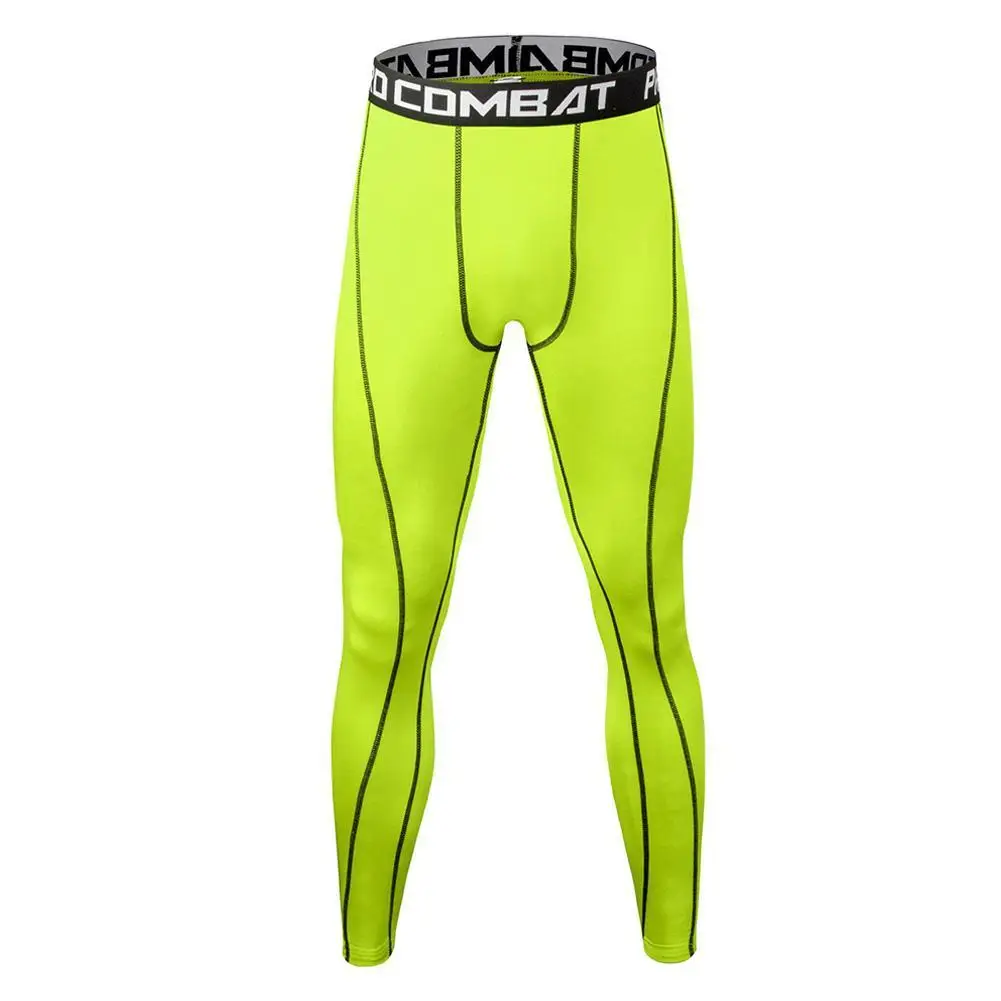 Мужские компрессионные облегающие леггинсы для бега спорта мужские