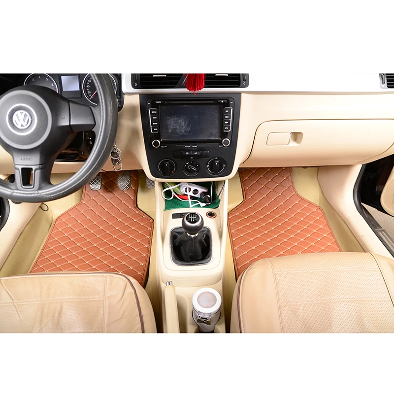 WLMWL Автомобильный Универсальный коврик для ног BMW Все модели f30 f10 e46 x5 e70 x1 x3 e39 x4 f11