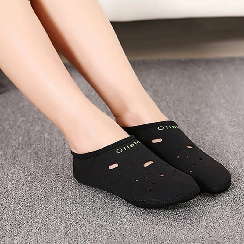 Зимние спортивные носки для взрослых Теплые нескользящие носки-тапочки занятий