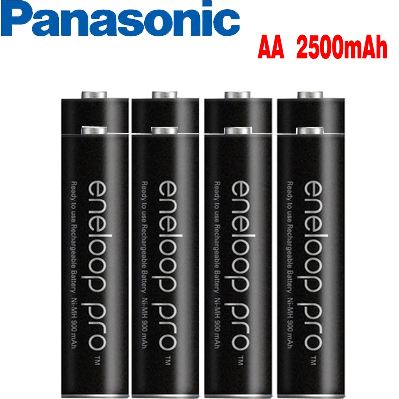 Новинка оригинальный аккумулятор для Panasonic Pro AA 2500 мАч 1 2 в Ni MH камера Фонарик