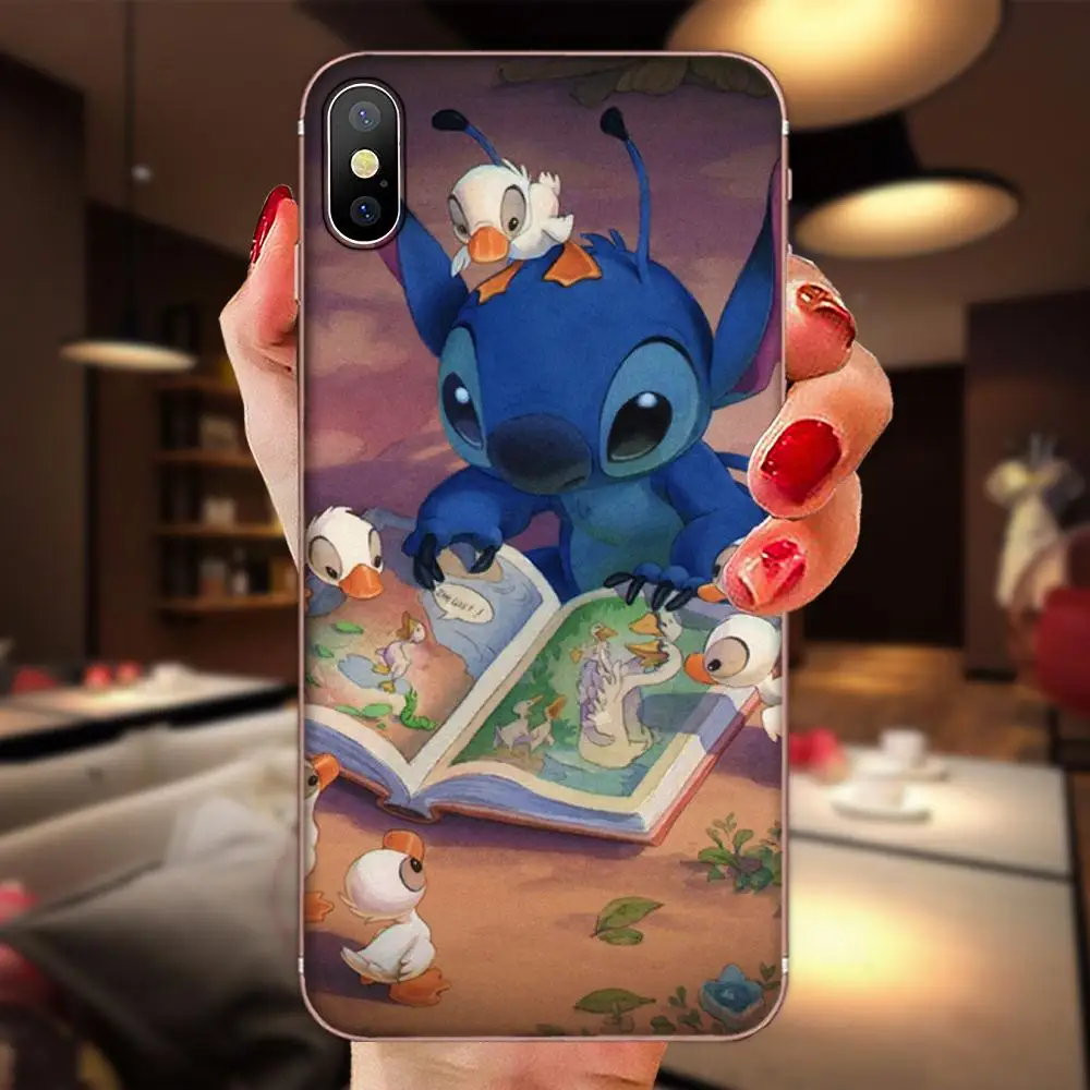 С рисунком из мультфильма Лило Стич мягкая Приятная для художественного Galaxy Grand A3