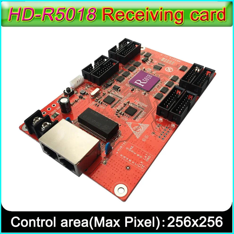 NEW2019 HD-R5018/HD-R501 полноцветный светодиодный дисплей приемная карта, серия HUIDU полноцветная видео приемная карта