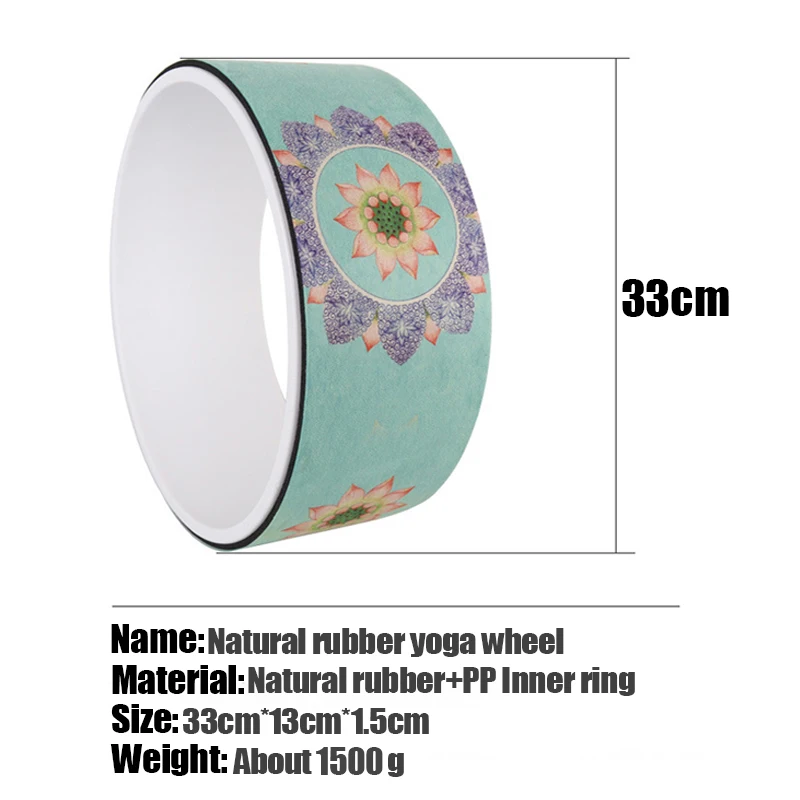 Пилатес-круг с космическим энергетическим дизайном TPE-ролик для йоги ролик