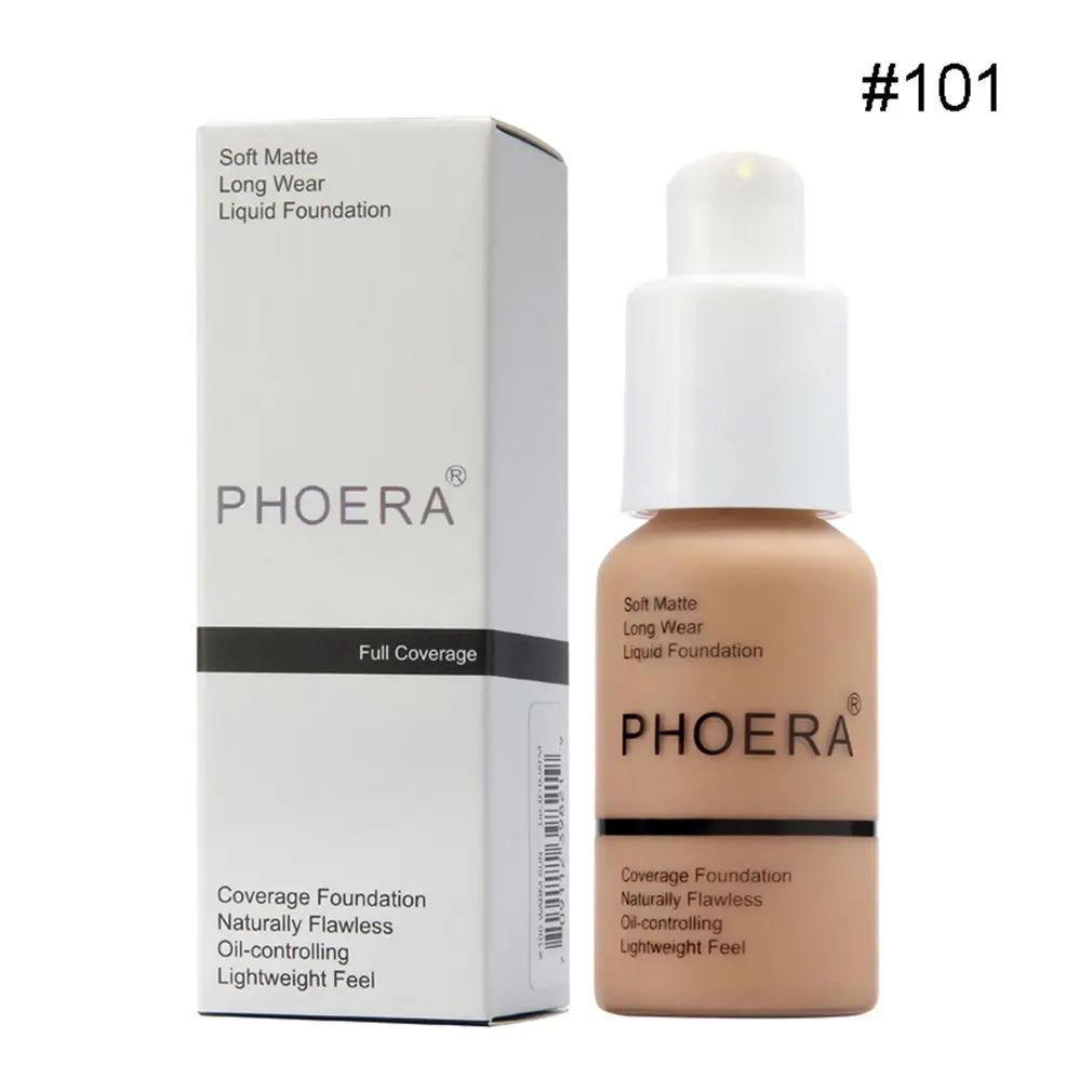 PHOERA Perfect beauty Жидкая основа для лица Мягкая матовая длинная одежда покрытие маслом