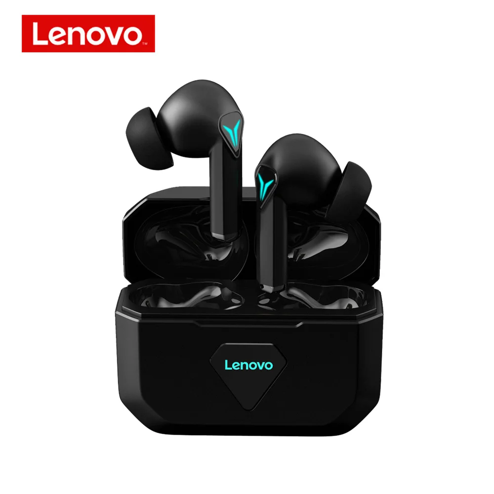

Беспроводные наушники Lenovo Livepods GM6 с низкой задержкой игровой режим долговечные наушники с шумоподавлением гарнитура с микрофоном