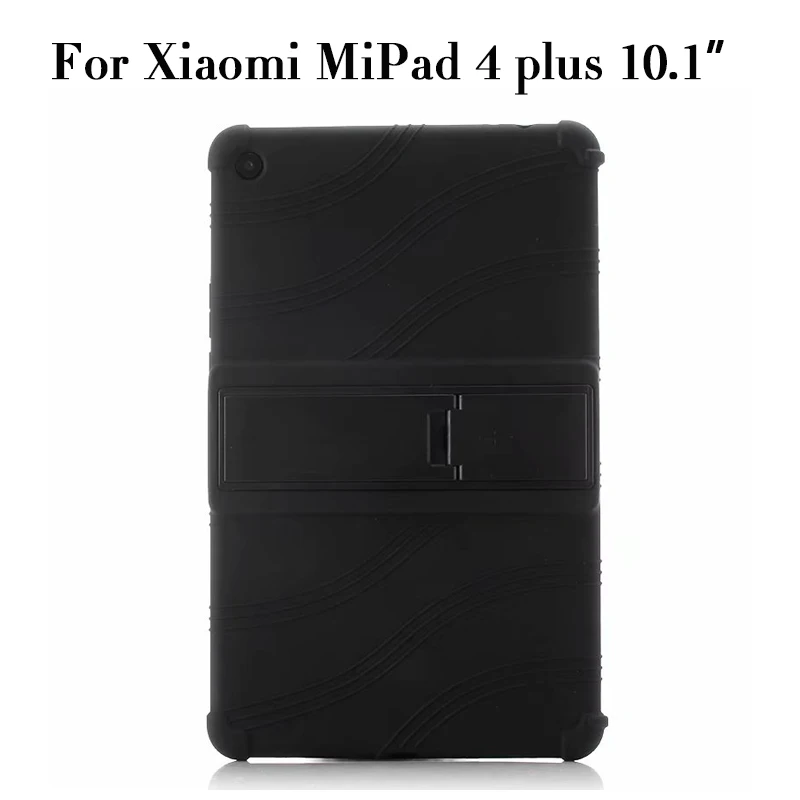 mipad4 plus black Силиконовый чехол для Xiaomi mi Pad 4 mi Pad4 mi pad 4 8," планшетный ПК Защитный чехол для Xiaomi mi Pad 4 plus mi Pad 4 plus 10,1" - Цвет: mipad4 plus black